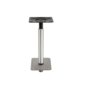 Pulido de aluminio anodizado seguro Base giratoria ajustable Pedestal para barco de <span class=keywords><strong>mar</strong></span> - Product Image 1