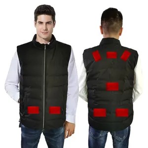 Impermeabile donna uomo Outdoor batteria ricaricabile lontano infrarosso riscaldato moto in pile piumino giacca vestiti per gli uomini