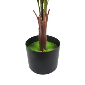 Precio de fábrica artificial al aire libre plantas hojas de palma árbol plantas para decoración interior para hotel - Product Image 3