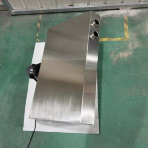 Hotte aspirante 1000 m³/h, portée 30 pouces, corps en acier inoxydable, filtre à déflecteur, 3 vitesses, éclairage LED, électrique, pour usage hôtelier, sous-meuble, commande tactile - Product Image 4