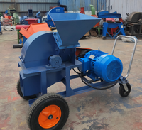 MFJ-420 multifonctionnel et à haute efficacité moteur domestique sciure de bois faisant la machine de pulvérisateur de broyeur de paille