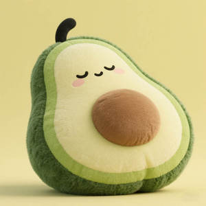 Almohada <span class=keywords><strong>de</strong></span> Peluche <span class=keywords><strong>de</strong></span> <span class=keywords><strong>Aguacate</strong></span> Personalizada para Siesta, Venta al por Mayor, Almohadas <span class=keywords><strong>de</strong></span> Peluche Personalizadas <span class=keywords><strong>de</strong></span> Fábrica para Abrazar - Product Image 1