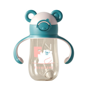 Forbecome Children's PPSU Water <b>Cup</b> 240ml 300ml With <b>Straw</b> Handle Bpa Free For Kids Drinking - Product Image 5