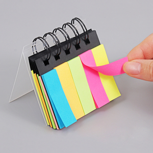 Foska - Pestañas Adhesivas de Papel Offset de Diferentes Colores, Notas Adhesivas, Marcadores de Página, Pestañas Adhesivas para Índice - Product Image 4