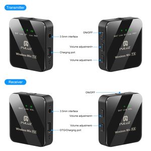 Alibaba Puluz Mic Microphone de Lavalier pour iphone Android <span class=keywords><strong>Acheter</strong></span> des micros en gros sur des sites de shopping étrangers pour Tiktok YouTube - Product Image 3