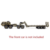 1/12 trased HG P806 équipement militaire lourd, KIT de bricolage pour armée américaine M747 moulé sous pression 6x6 RC Semi-camions avec remorques