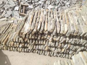 Design moderne Pierre naturelle Rouille Quartz Côté 15.2x61 Résistance à l'érosion antiacide pour décoration d'hôtel Finition de surface fendue - Product Image 6