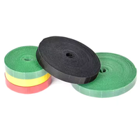 DANSKY 12mm Bande auto-agrippante double face en nylon 100% écologique pour fixation, attaches de câbles auto-agrippantes dos à dos