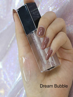 Rouge à lèvres liquide en tube transparent personnalisé 136 couleurs brillant mat longue durée imperméable facile à appliquer brillant à lèvres hydratant en vrac