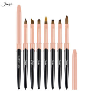 Set de Manicura Profesional <span class=keywords><strong>2023</strong></span>, Herramienta de Manicura con Férula Dorada Rosa, Pinceles para Dibujar y Pintar <span class=keywords><strong>Uñas</strong></span>, Set de Pinceles para Gel - Product Image 2