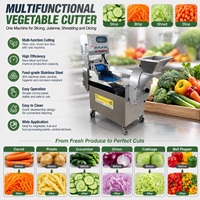 Industriële 1000kg/u Elektrische Groentesnijder Wortelsnijder Shredder Machine Groentesnijmachine Fruit Snijder Snijmachine