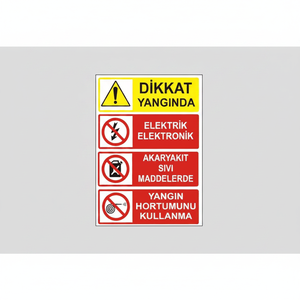 Señal de Advertencia de Piso Mojado, Base de Acero con Material Plástico, Advertencia de Seguridad para Uso en Carreteras, No Utilizar en Caso de Incendio - Product Image 2