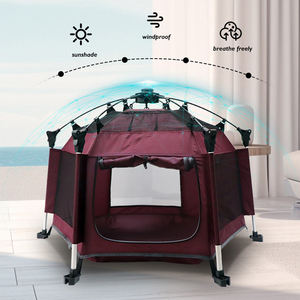 Tente pour animaux de compagnie d'extérieur, niche pour chat et chien d'été, pliable, quatre saisons, générale, facile à monter, respirante, tente pour chien - Product Image 2