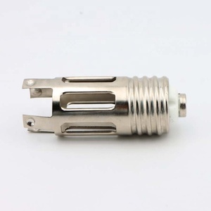 Douille de lampe marine spéciale en céramique haute fréquence plaquée cuivre-nickel E27 - Product Image 4