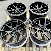 Jantes en alliage d'aluminium forgé monobloc à 5 branches de 18 à 20 pouces, fabriquées sur mesure en usine, pour Corvette C7 Z06