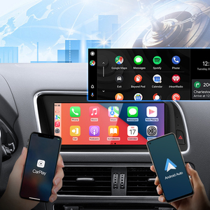 HFMidia Nouvelle Interface Utilisateur Snapdragon665 8.8" Android14 Carplay Sans Fil pour AUDI Q5 de 2009 à 2016 Lecteur Multimédia Automobile - Product Image 4