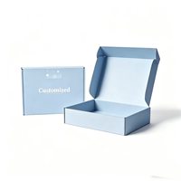 Emballages personnalisés pour envois postaux, boîtes en carton ondulé sur mesure, carton biodégradable et recyclable, bougies magnétiques, portefeuilles