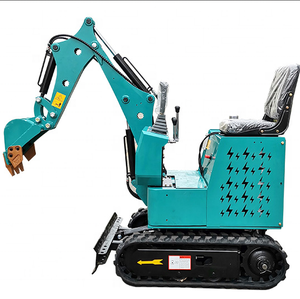 चीन इलेक्ट्रिक खुदाई बैटरी मिनी 0.8ton माइक्रो खोदने bagger छोटे towable बेकहो - Product Image 1