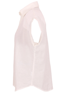 เสื้อทรงหลวมคอวีผ้าฝ้าย 100% สำหรับผู้หญิง ดีไซน์เรียบง่าย เนื้อผ้านุ่มเบาสบาย เหมาะสำหรับใส่ลำลองในฤดูร้อน - Product Image 6