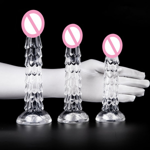 Yawa Vrouwelijke Simulatie Penis Masturbatie Massage Stick Met Posterieure <span class=keywords><strong>Anus</strong></span> Plug En Dildo 'S 100% Waterdicht Seksspeeltje - Product Image 2