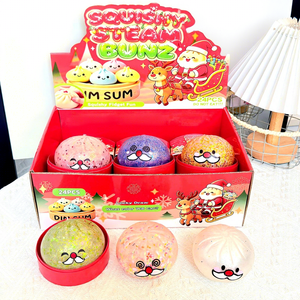 Jouet anti-stress rebondissant RXS en forme de dumpling et de pain vapeur pour Noël, pour garçons et filles - Product Image 4