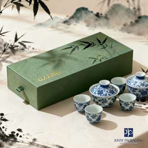 Expédition rapide Style <span class=keywords><strong>Ecrin</strong></span> Montre Coffret à vin Homme Automatique Pierre précieuse Mug aléatoire Chemise Emballage de thé en carton et papier - Product Image 1