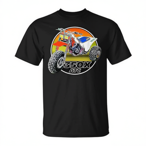 Camiseta 350X Atc Three Wheeler con diseño retro vintage - Product Image 2