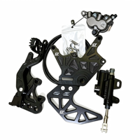 Kit de levier de frein arrière en aluminium CNC 7075 pour Surron Light Bee X LBX, pièces de mise à niveau pour vélo électrique, OEM