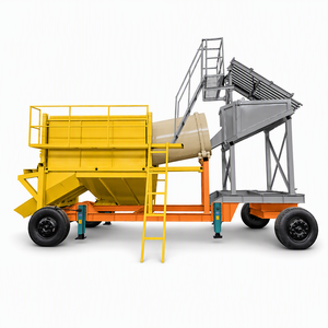 Carro móvil de alta resistencia para la extracción de oro, maquinaria de lavado de oro para operaciones de minería en campo, cribado y extracción de grava. - Product Image 1