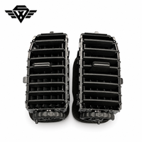 Grille d'aération noire pour l'intérieur de la voiture, remplacement de la sortie d'air du tableau de bord pour Toyota Land Cruiser LC100 FJ100 1998-2002