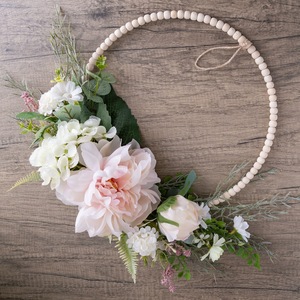 Décoration murale artificielle en pivoine CallaFloral, 12 pouces, en tissu tissé plastique, pour mariage et décoration intérieure - Product Image 3