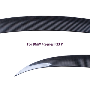 Aileron arrière en fibre de carbone style P pour BMW Série 4 F33 Cabriolet & M4 F83, 2013-2020 - Product Image 3