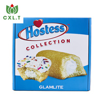 Caja de Regalo para Panettone con Asa de Cartón, Laminación Brillante o Mate, Grabado en Relieve y Papel Dorado