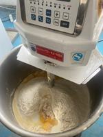 Mélangeur à farine commercial, mélangeur spiral, machine de boulangerie pour 25 kg de pâte