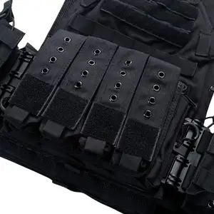 Yuda Equipment Camuflaje Multicam Armor Chaleco Combate Gear Plate Carrier Chaleco de liberación rápida Chaleco táctico Gilet Pare Balles