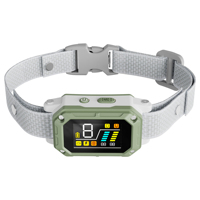 Collier anti-aboiement professionnel rechargeable pour chien avec reconnaissance IA, filtrage du bruit, faible fausse détection et sensibilité réglable