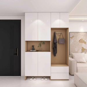Unité de rangement modulaire personnalisée pour chaussures, organisateur d'entrée avec étagères interchangeables et siège - Product Image 4