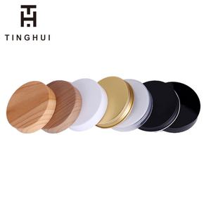 2 oz 4 oz 8 oz 16oz Clear <b>Airtight</b> Container Food Honey and Jam Storage Plastic <b>Jars</b> With Black White Gold Lids - Product Image 2