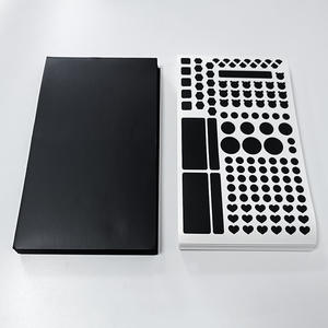 Pegatinas de oscurecimiento y bloqueo de luz LED del 50% al 80%, de PET troquelado de una sola cara con adhesivo acrílico para enmascaramiento - Product Image 1