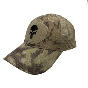 Gorra de malla para exteriores Airsoft de verano, gorras de béisbol con calavera para mujer, gorra de camionero bordada - Product Image 2
