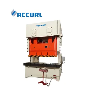 Accurl Automatische Pneumatische Stempelen Power Press Ponsmachine Met Dubbele Crank Voor Metalen Ponsen
