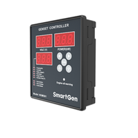 Contrôleur de groupe électrogène diesel compact HGM401 SmartGen avec écran numérique LCD LED + panneau de commande USB – Neuf