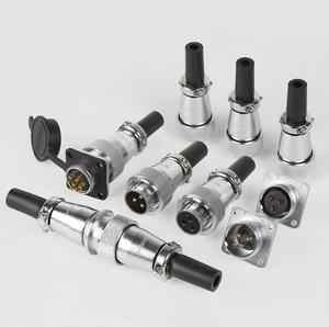 Connecteur industriel fileté en métal série WS28, prise aviation <span class=keywords><strong>2</strong></span> <span class=keywords><strong>3</strong></span> <span class=keywords><strong>4</strong></span> 7 10 12 16 17 20 24 <span class=keywords><strong>26</strong></span> broches TQ/Z, alliage de zinc - Product Image 1