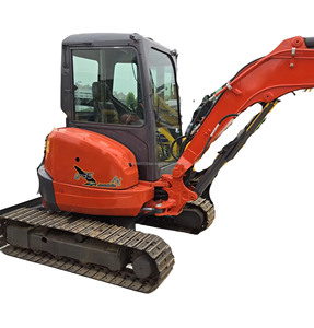 Mini-excavatrice sur chenilles hydraulique d'occasion de 3,5 tonnes, moteur U35, origine Chine, capacité de godet de 0,11 m³, certifiée, modèle 2023 - Product Image 1