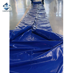 Lona de lona de PVC de alta resistencia Lona de alta resistencia Premium Lona resistente Kanvas Lori Khemah Camión Camping Toldo Kanopi Grueso impermeable Tebal - Product Image 2