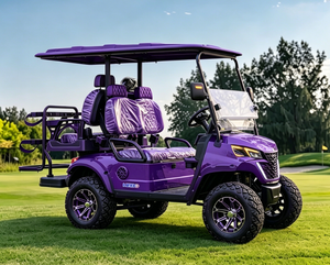 Luxury Handcrafted Street 4 Seater Golf Cart Fully Bespoke Interior Exterior High Capacity Design Accommodates up to 4 Passenger - Product Image 3