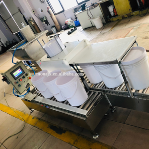 <span class=keywords><strong>เครื่อง</strong></span>บรรจุถังสีกึ่งอัตโนมัติสองหัวเครื่องบรรจุกระป๋องน้ำหนักสีเคลือบกันระเบิด - Product Image 2