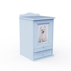 Eco-Friendly Modern Natural Wooden Pet Memorial <strong>Urn</strong> with Photo Frame for <strong>Cats</strong> and Dogs - Product Image 2