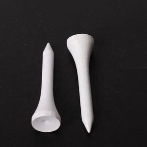 ทีตีกอล์ฟไม้/ไม้ไผ่ธรรมชาติแบบกำหนดเอง ขนาด 1.65 นิ้ว แพ็ค 100 ชิ้น ลดแรงเสียดทานและแรงหมุนด้านข้าง ทีตีกอล์ฟที่มั่นคงยิ่งขึ้น - Product Image 2