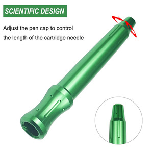 Pluma manual para tatuajes con cartuchos hecha a mano, herramienta manual para agujas de cartucho, accesorios para tatuajes y arte corporal - Product Image 3